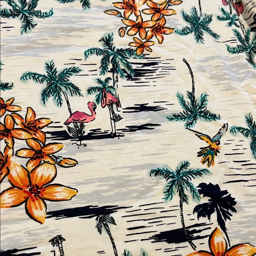 Old Navy Tropical Print Crewneck - Picture 2 of 5